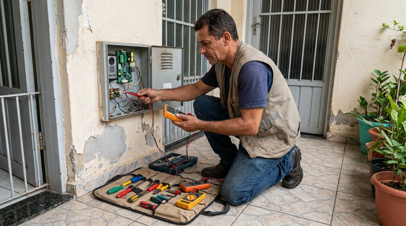 Conserto de interfone profissional em Duque de Caxias‑RJ