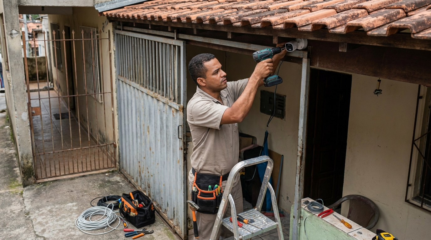 Instalacao de cameras de seguranca em Duque de Caxias‑RJ