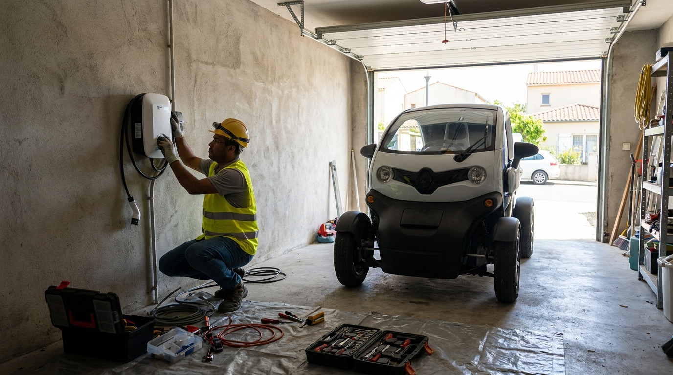Instalacao de carregador de carro eletrico profissional em Duque de Caxias‑RJ