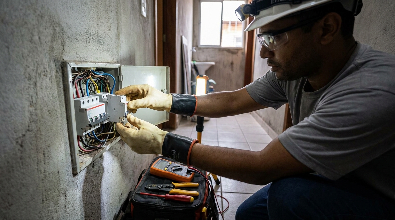 Instalacao de disjuntor profissional em Duque de Caxias‑RJ