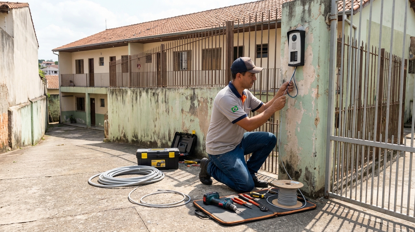 Instalacao de interfone residencial em Duque de Caxias‑RJ