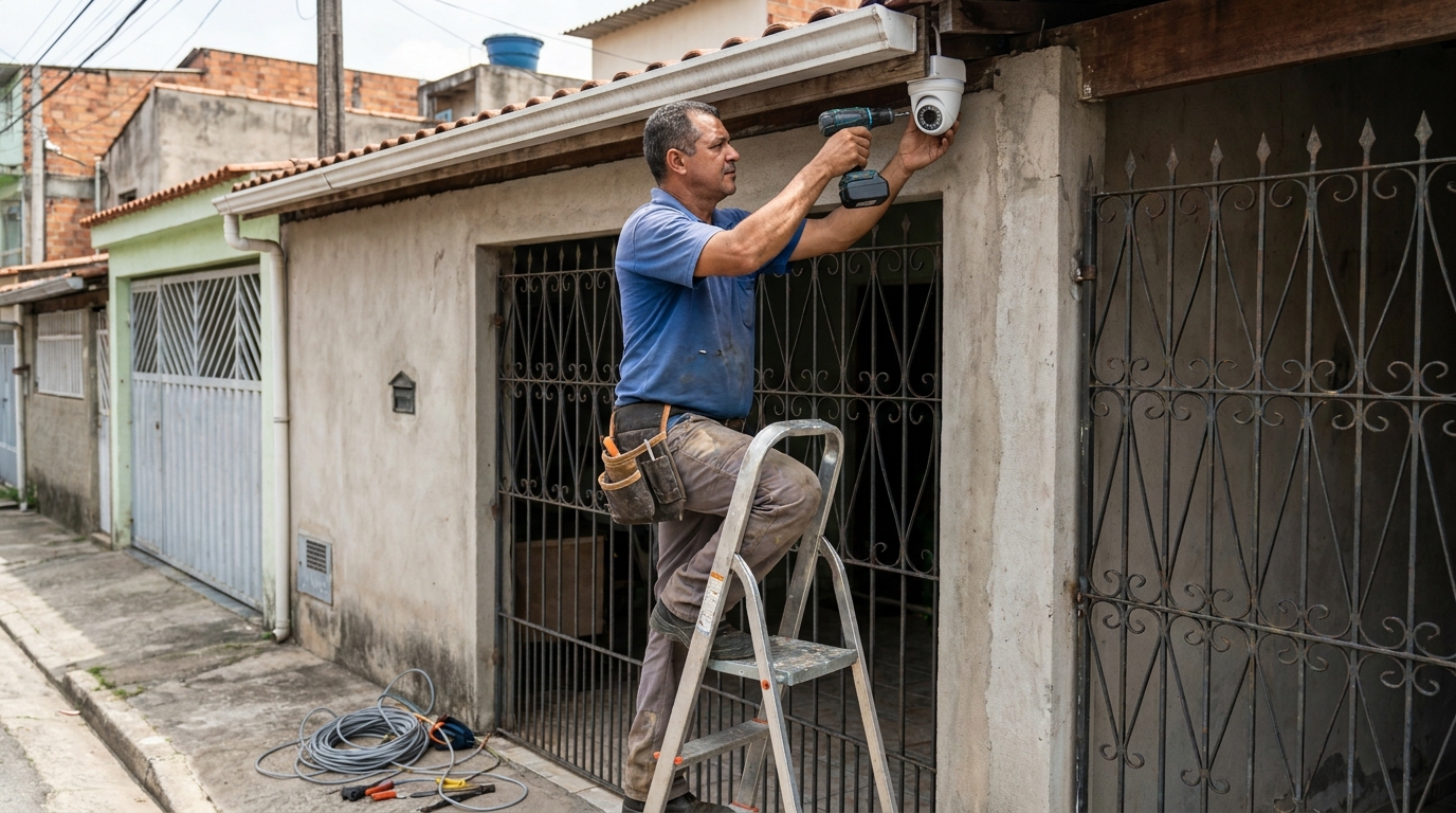 Instalacao de sistema de monitoramento em Duque de Caxias‑RJ