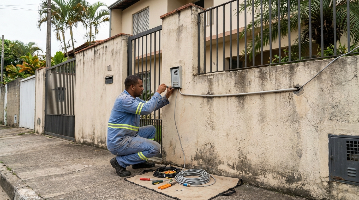 Instalacao de video porteiro em Duque de Caxias‑RJ
