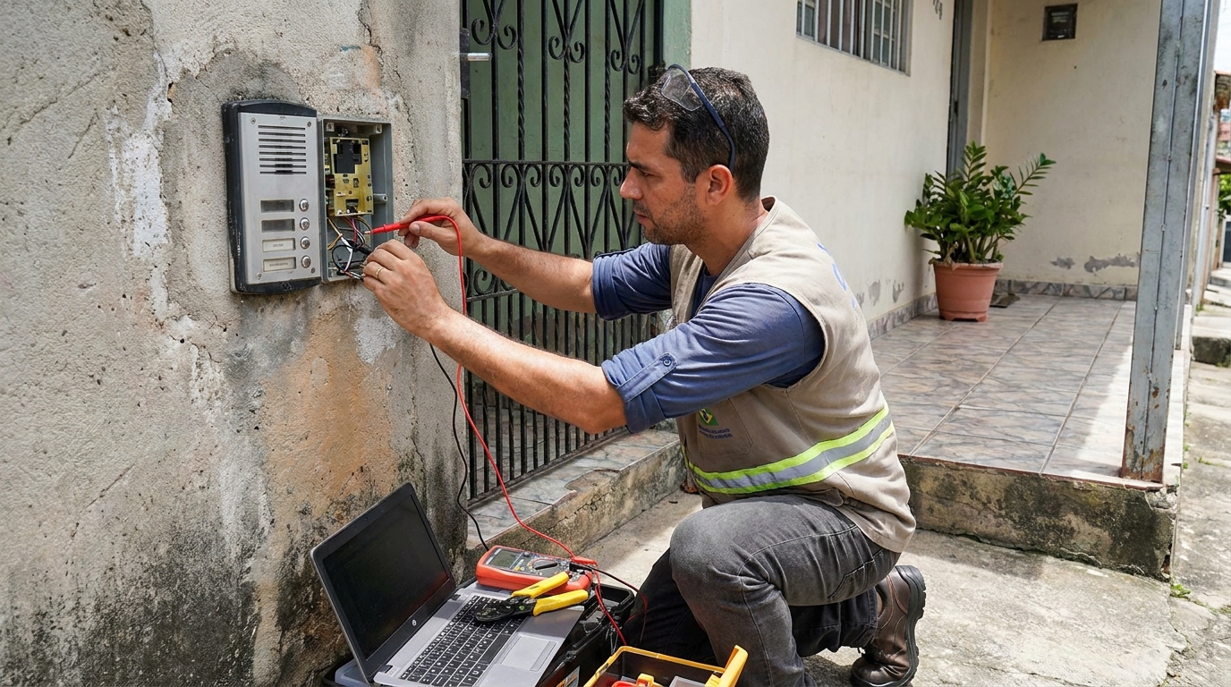 Reparo de interfone em Duque de Caxias‑RJ